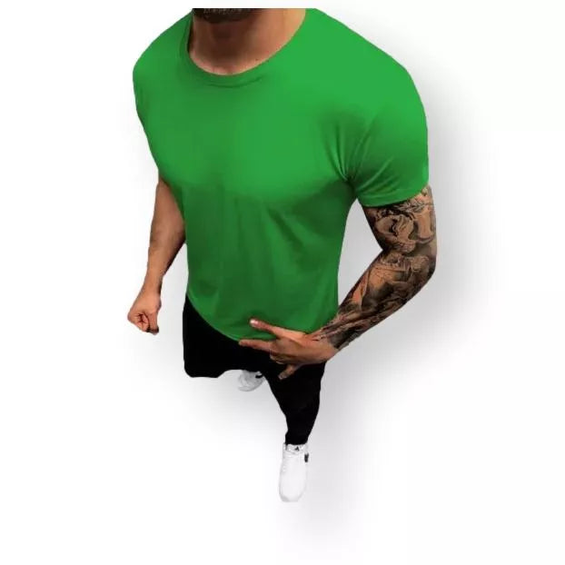 Green men's T-shirt Lika