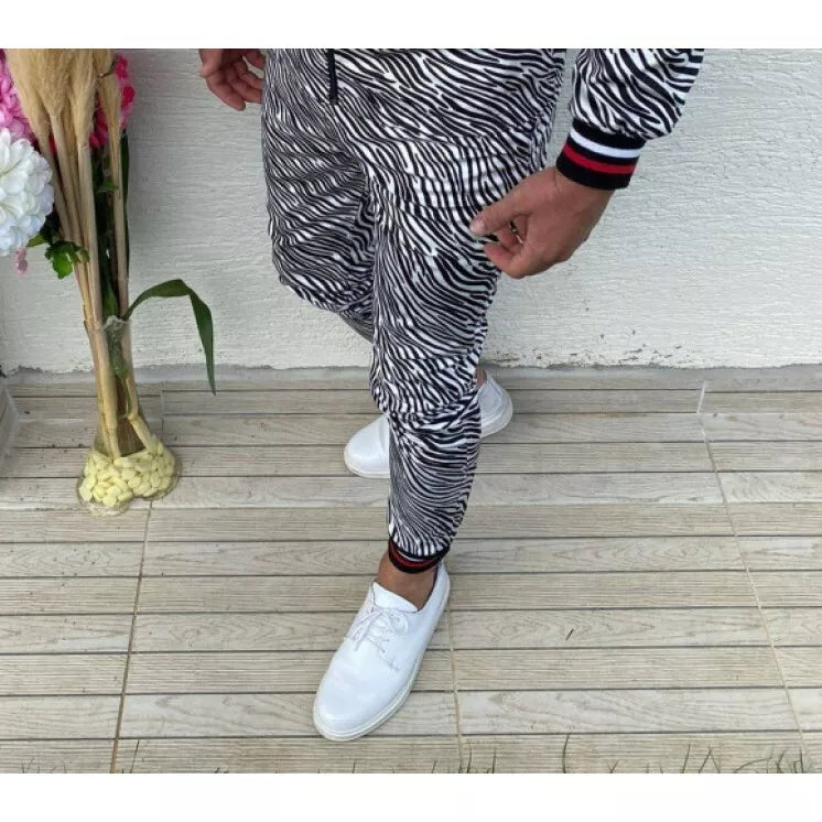 Men's zebra print trousers Nevada
