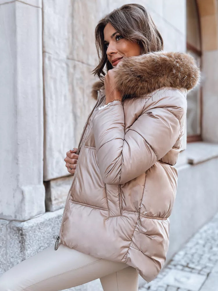 Women's brown jacket Sparkle