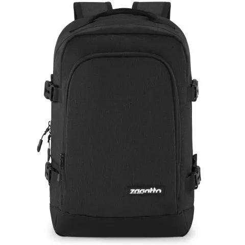 Black backpack Oben