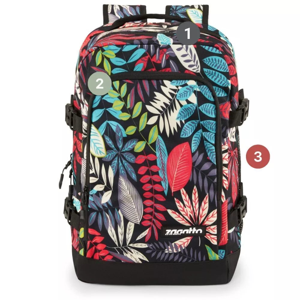 Multicolored backpack Enjoy