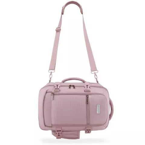 Pink Explore travel backpack