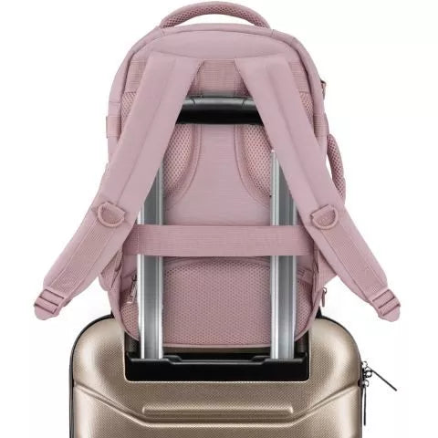 Pink Explore travel backpack