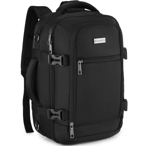 Black Explore travel backpack
