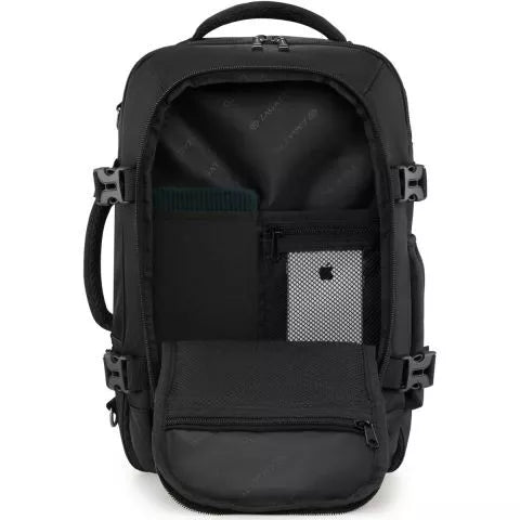 Black Explore travel backpack