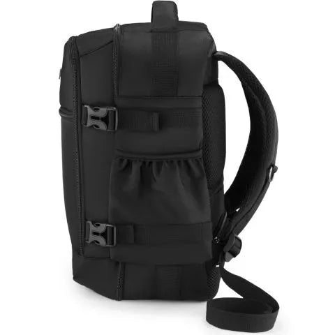 Black Explore travel backpack