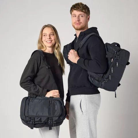 Black Explore travel backpack