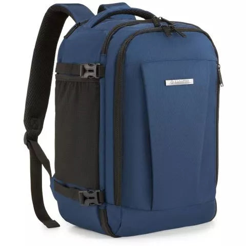 Blue travel backpack Airplane