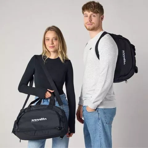 Black bag and backpack 2in1 Perfect