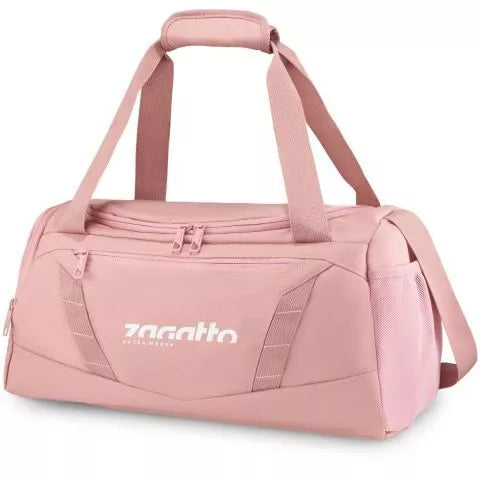 Women's pink gym bag