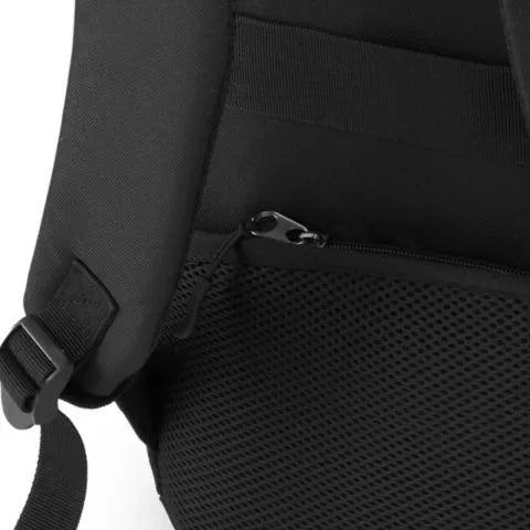 Wanderlust black travel backpack for airplanes