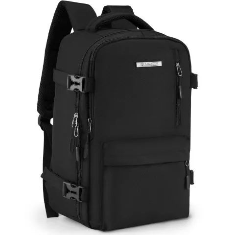 Travel black backpack Samol