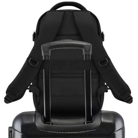 Travel black backpack Samol