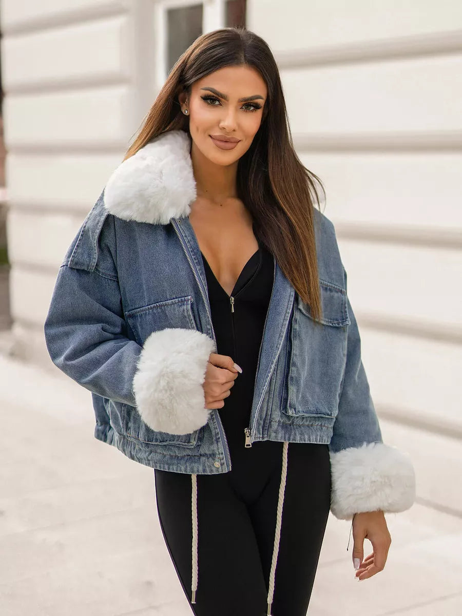 Blue denim jacket Alice