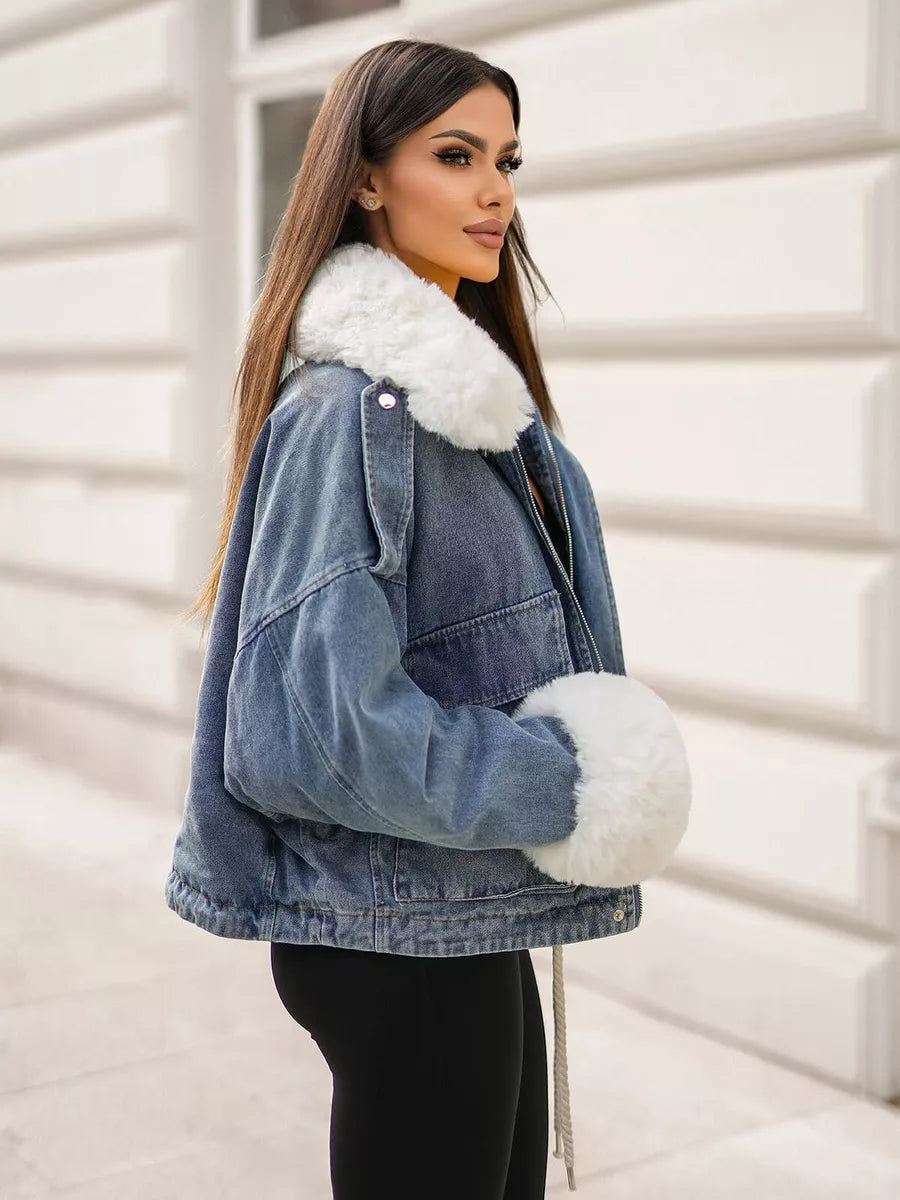 Blue denim jacket Alice