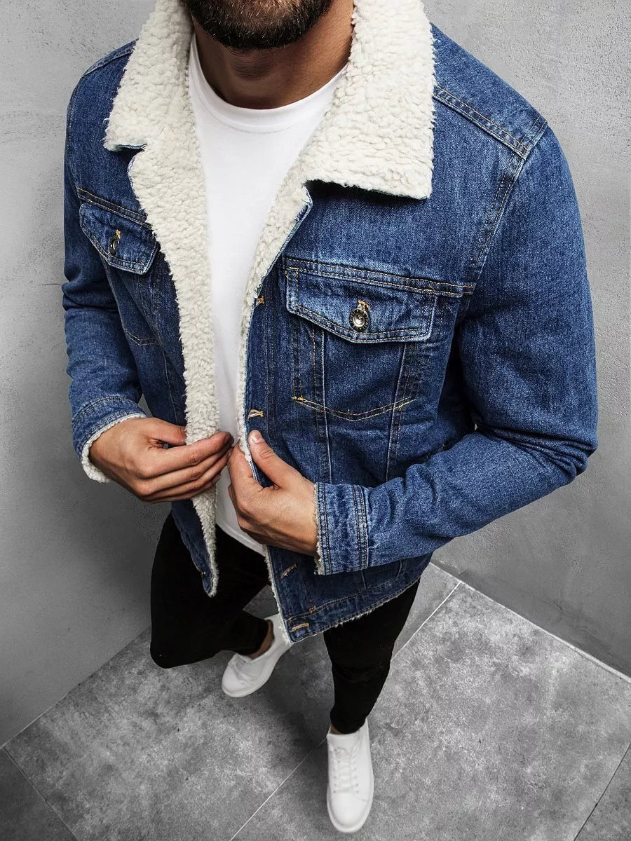 Blue denim jacket Besok