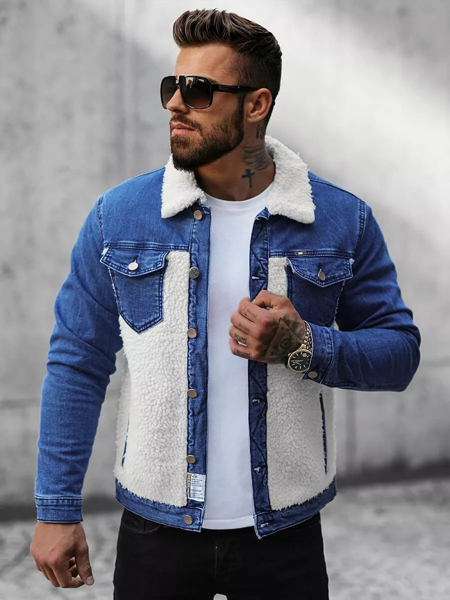 Blue denim jacket Biok