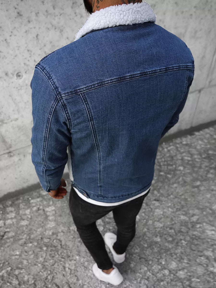 Blue denim jacket Biok