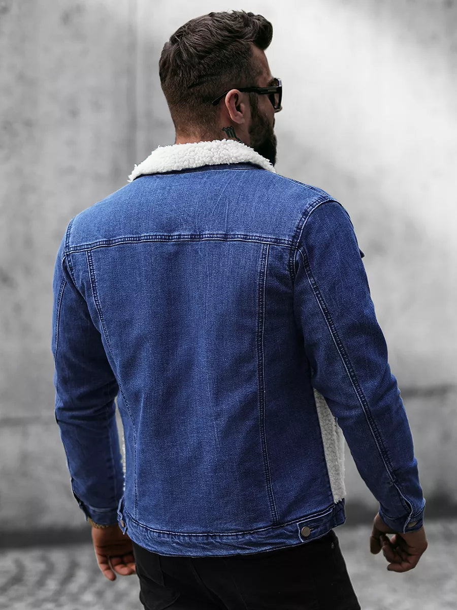 Blue denim jacket Biok