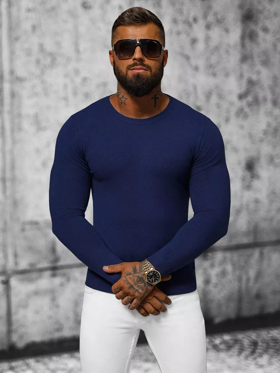 Blue sweater for men Zadal