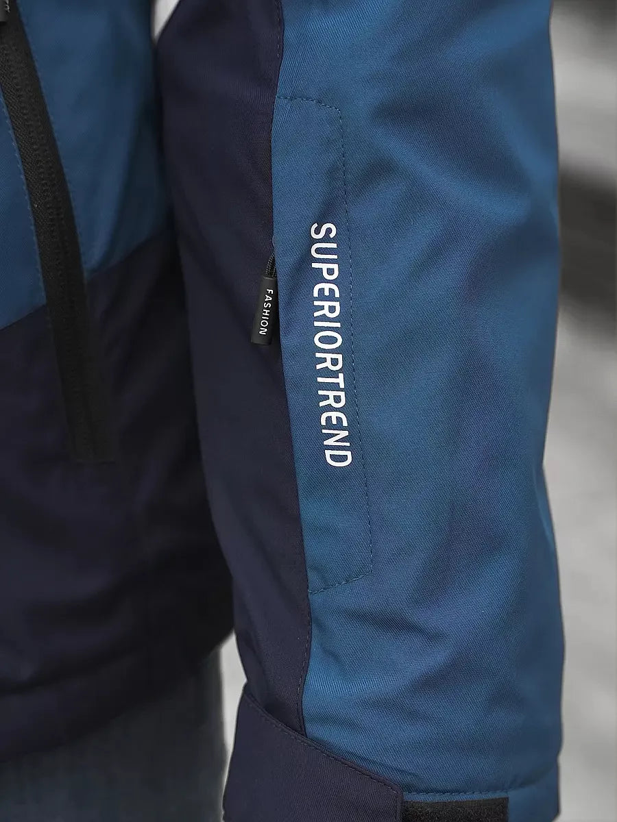 Blue - dark blue jacket for men Trend