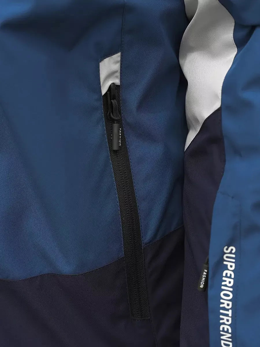 Blue - dark blue jacket for men Trend