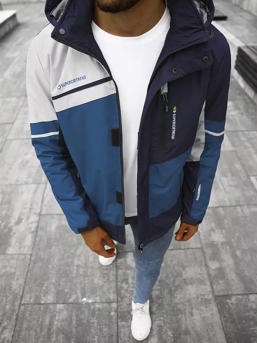 Blue - dark blue jacket for men Trend