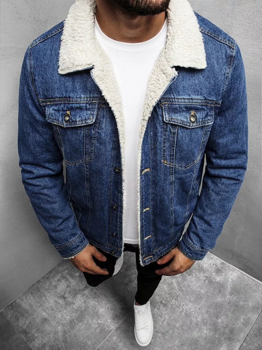 Blue denim jacket Besok