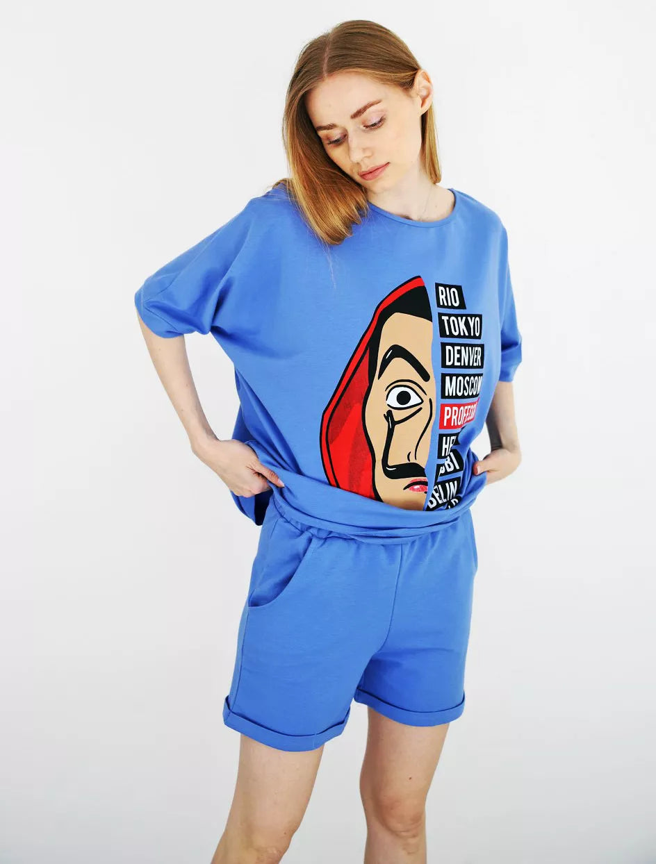 Blue women's set Vendetta