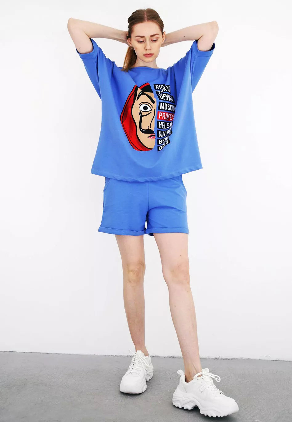 Blue women's set Vendetta