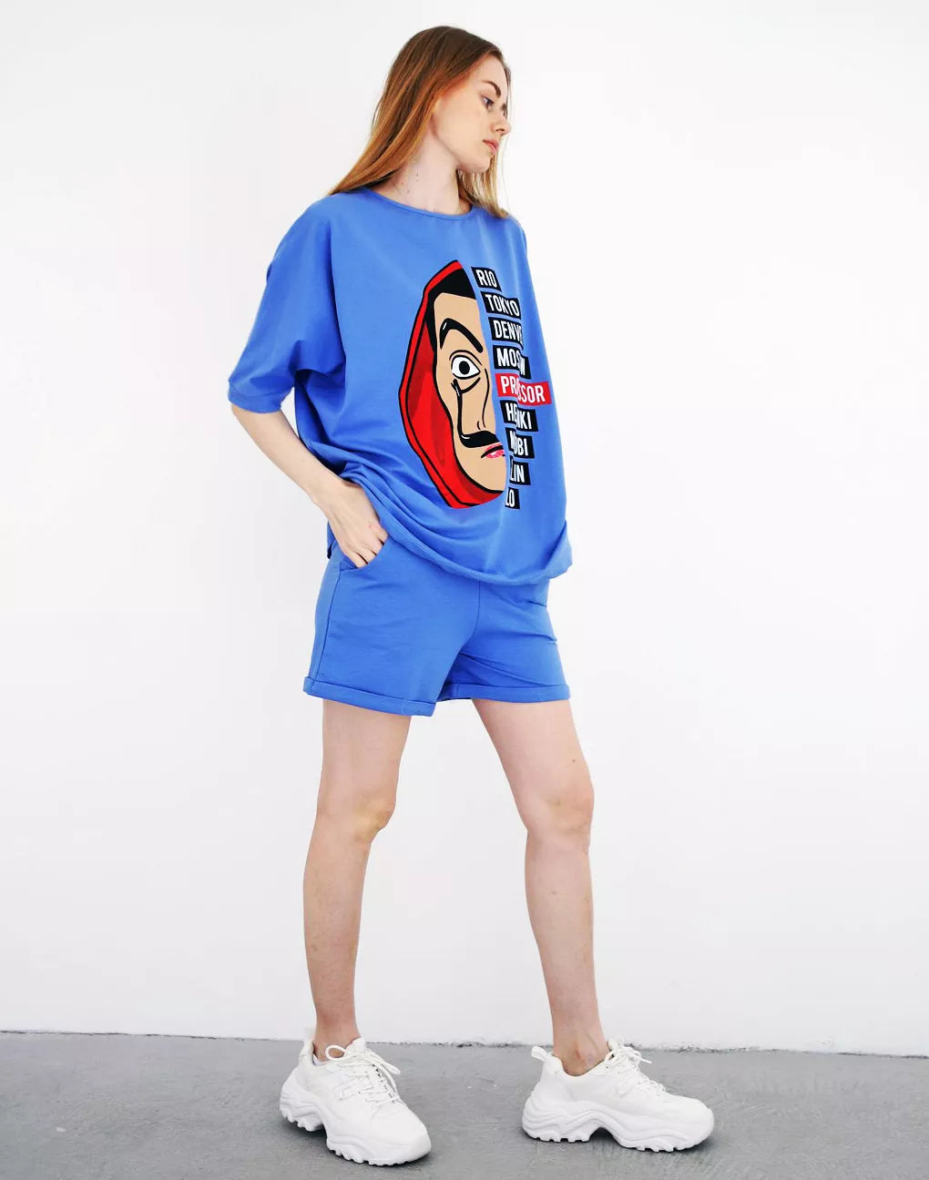 Blue women's set Vendetta