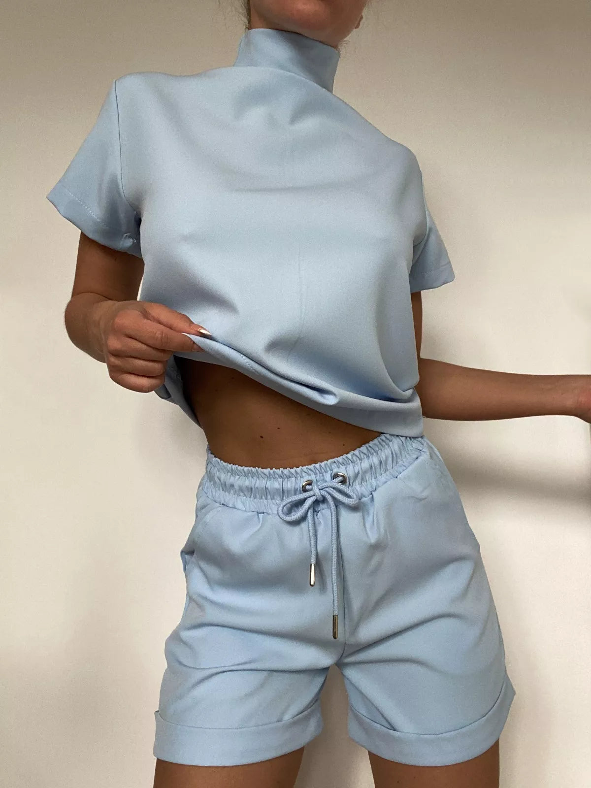 Žydras moteriškas komplektas Felicia