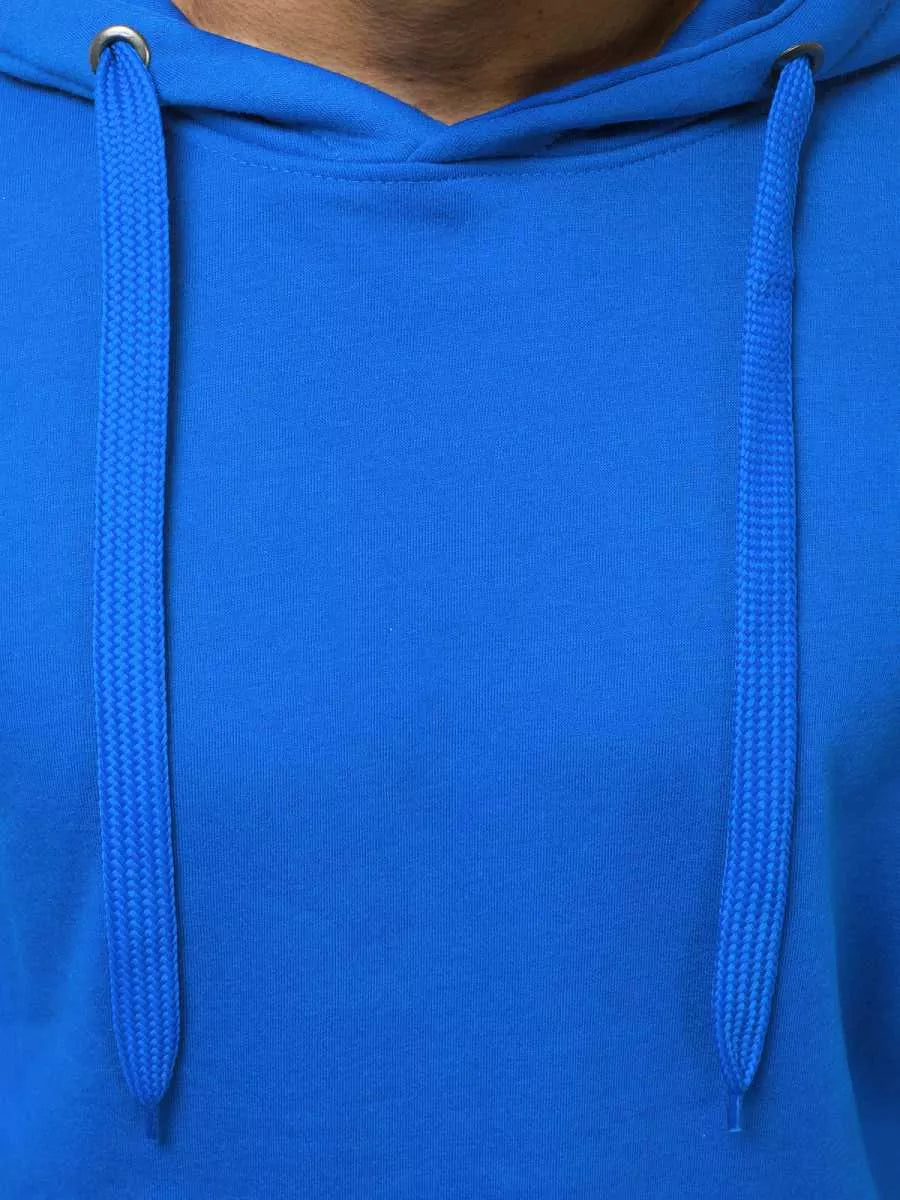 Blue men's hoodie Buvoli