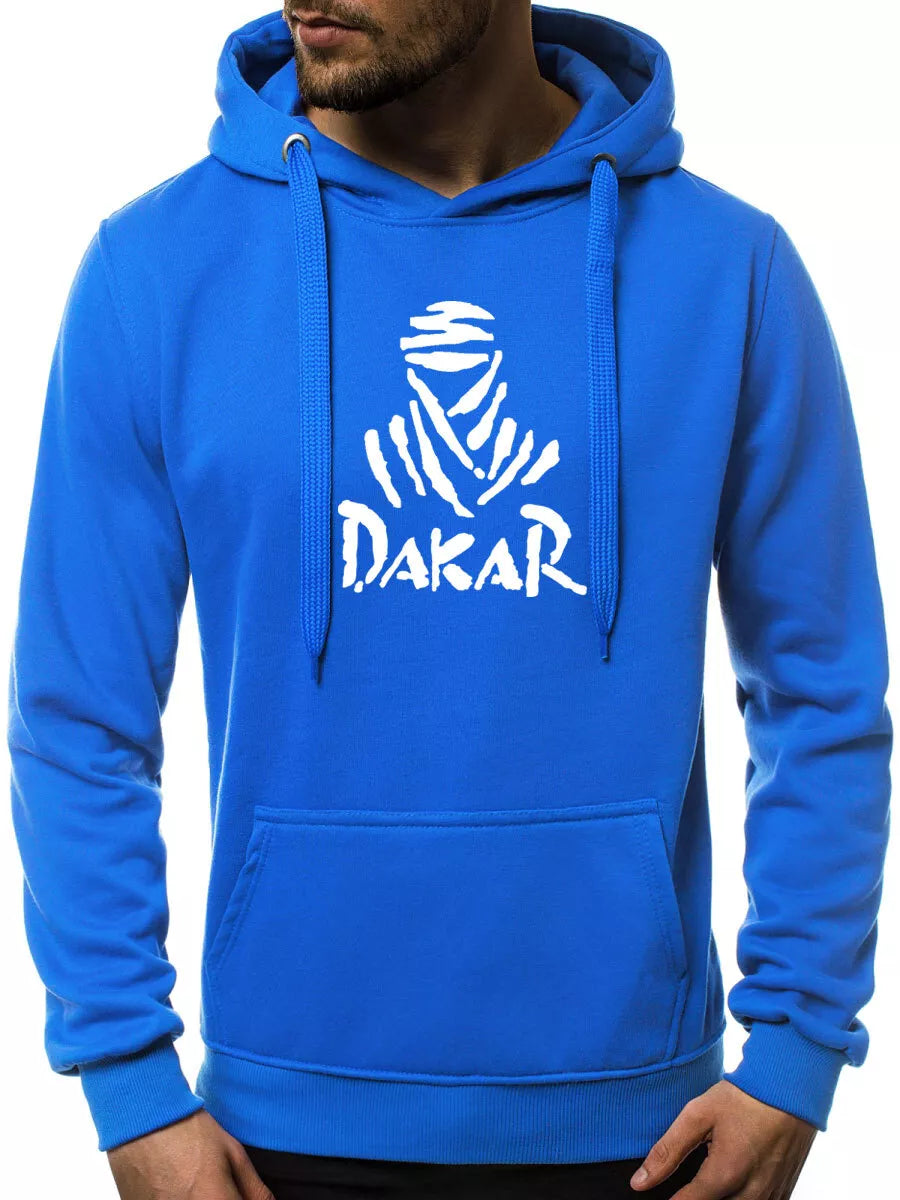 Men's blue hoodie Dakar