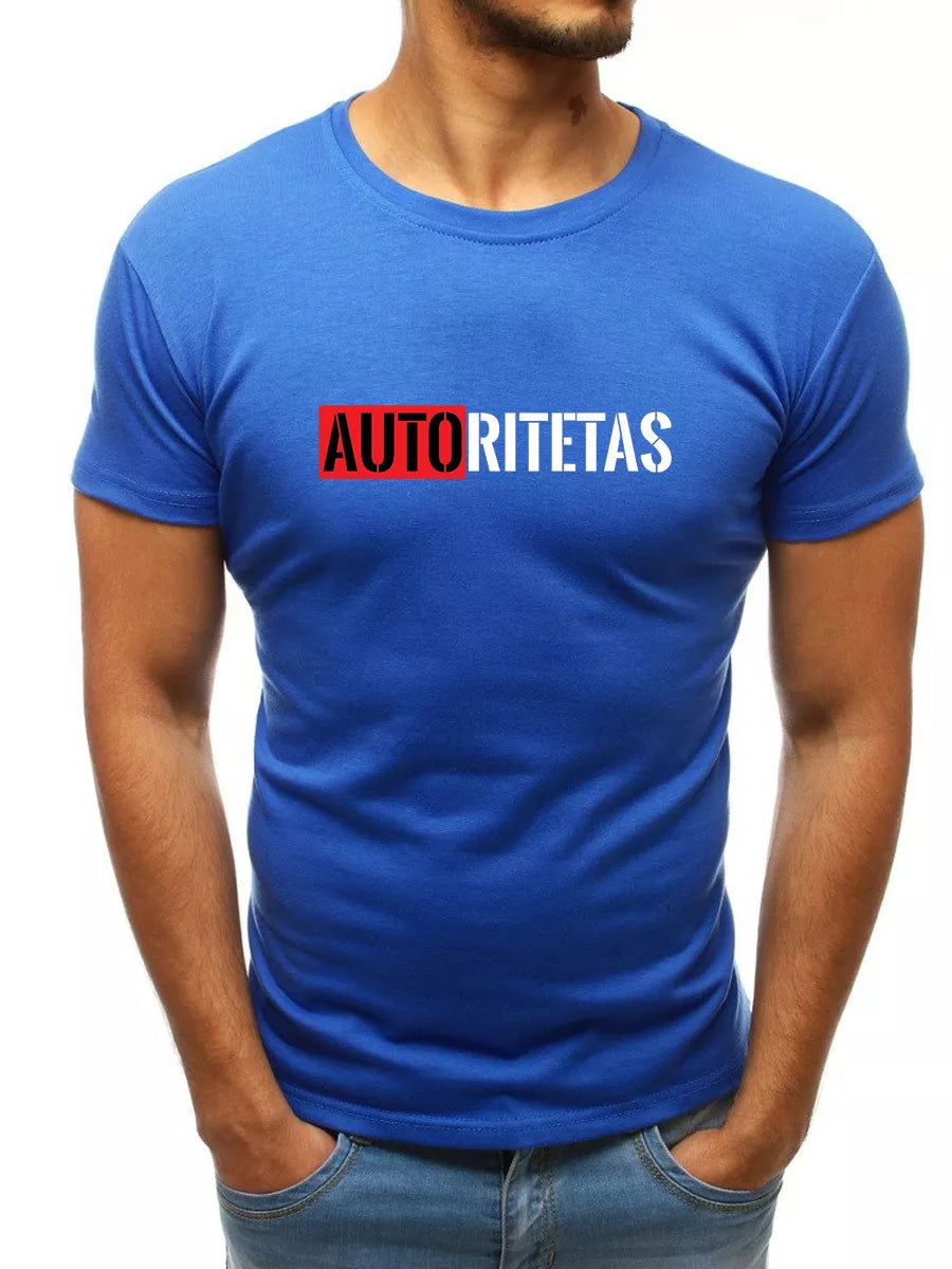 Blue men's t-shirt Authority
