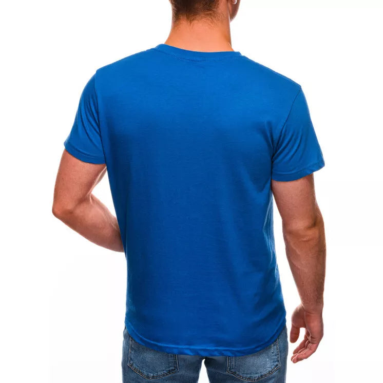 Blue men's T-shirt Just do nothing