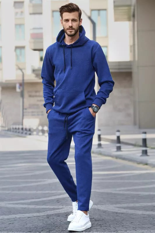 Blue men's tracksuit Kaster