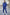 Blue men's tracksuit Kaster