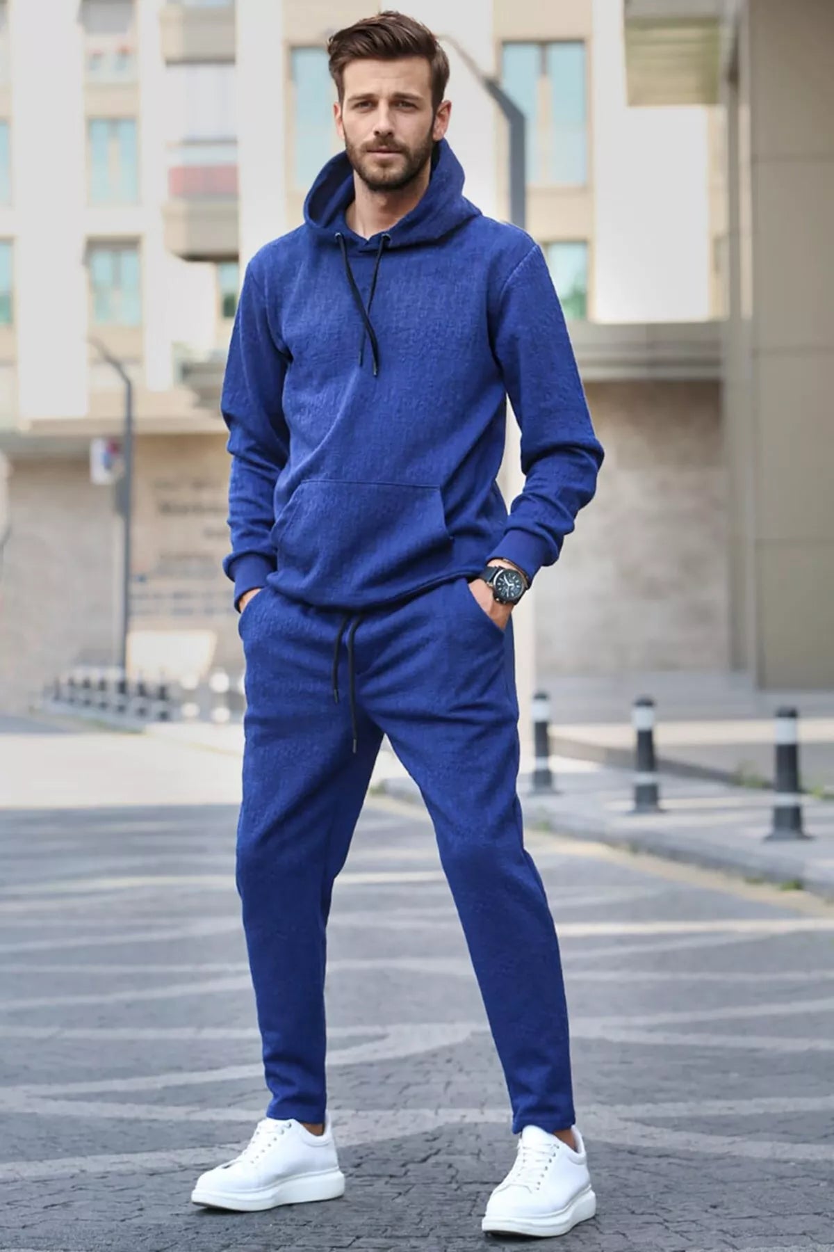 Blue men's tracksuit Kaster