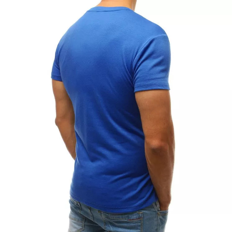 Blue men's T-shirt Lika